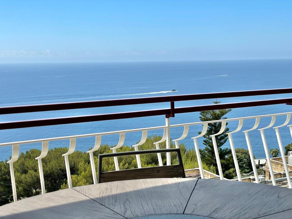 Mybluevista Luxury Panoramic Sea View Apartments Cap D Ail Near Monaco Cap-d'Ail Exterior photo